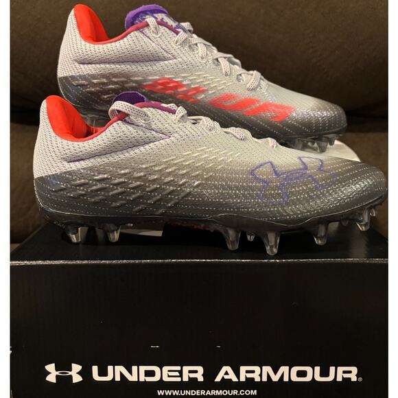 Under Armour UA W Blur Smoke MC women’s size 9 cleats - Picture 6 of 7
